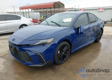 2025 Toyota Camry Se from USA, damaged, VIN 4T1DAACK9SU098888